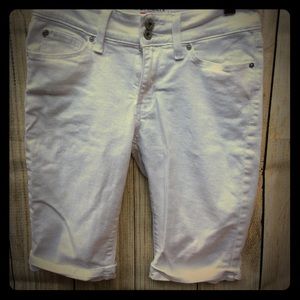 Levi’s modern skinny cut offs